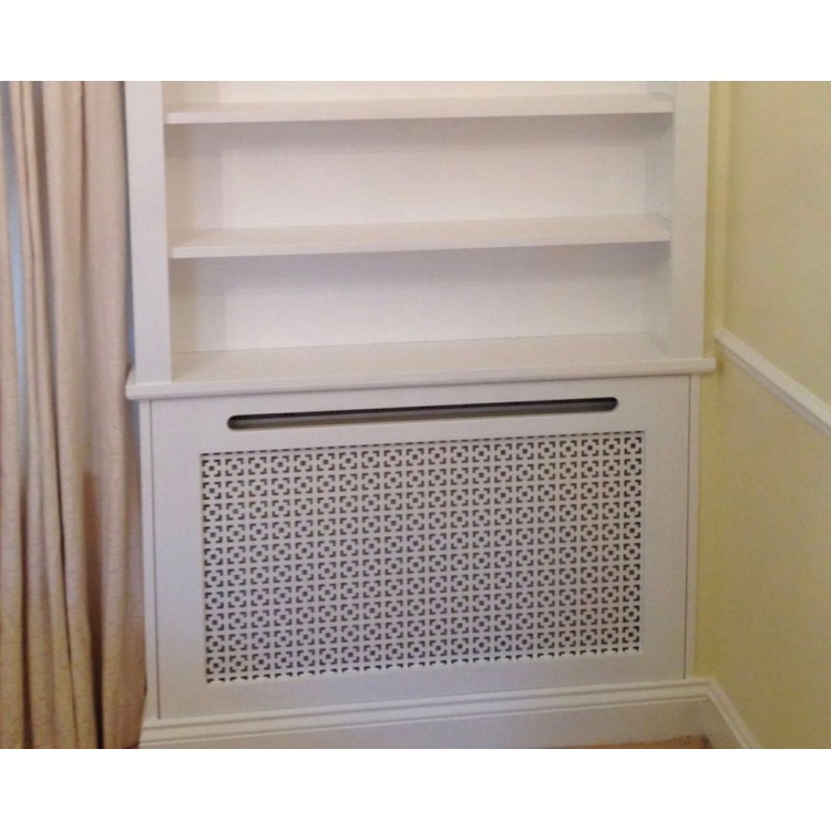 Masca de calorifer cu etajeră deasupra