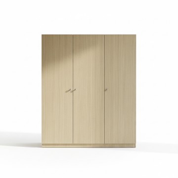 Dulap dormitor 3 uși stil modern finisaj lemn stejar L.135cm A.55 H.220cm