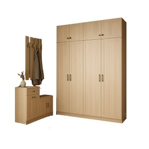 Amenajare hol finisaj natur L.207 l.58/45 H.267cm