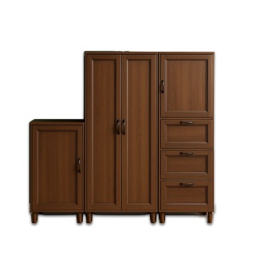 Amenajare hol finisaj nuc L.200 l.53 H.205cm